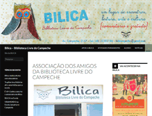 Tablet Screenshot of bilica.org.br